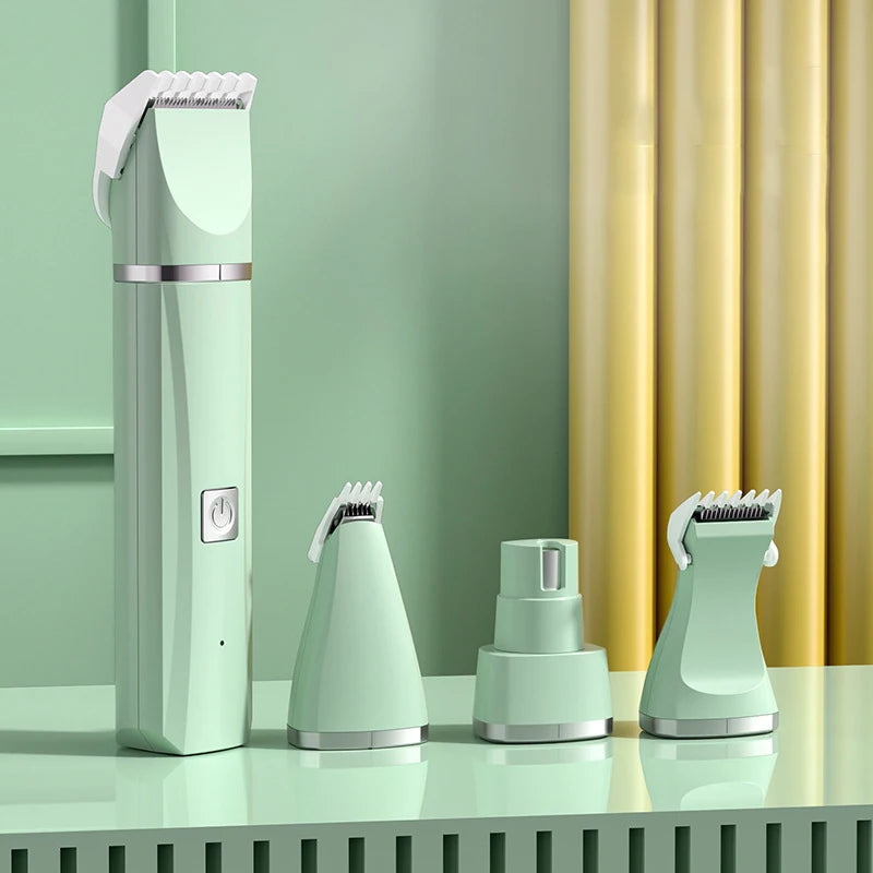 4 in 1 Electric Pet Hair Trimmer Grooming Clippers
