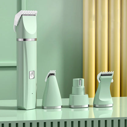 4 in 1 Electric Pet Hair Trimmer Grooming Clippers