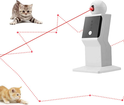 ATUBAN Cat Laser Toy Automatic,Random Moving Interactive Laser Cat 