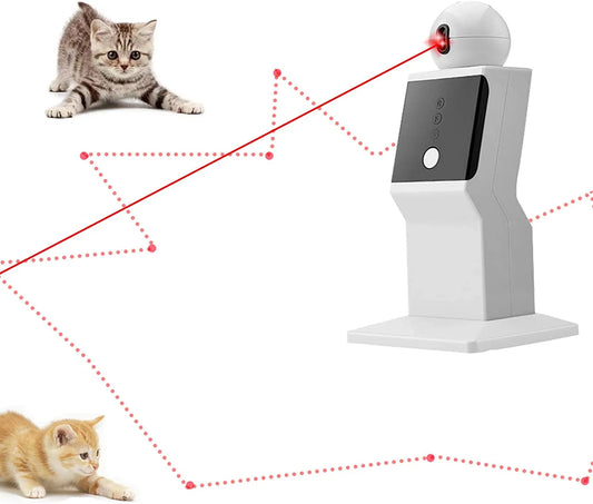 ATUBAN Cat Laser Toy Automatic,Random Moving Interactive Laser Cat 